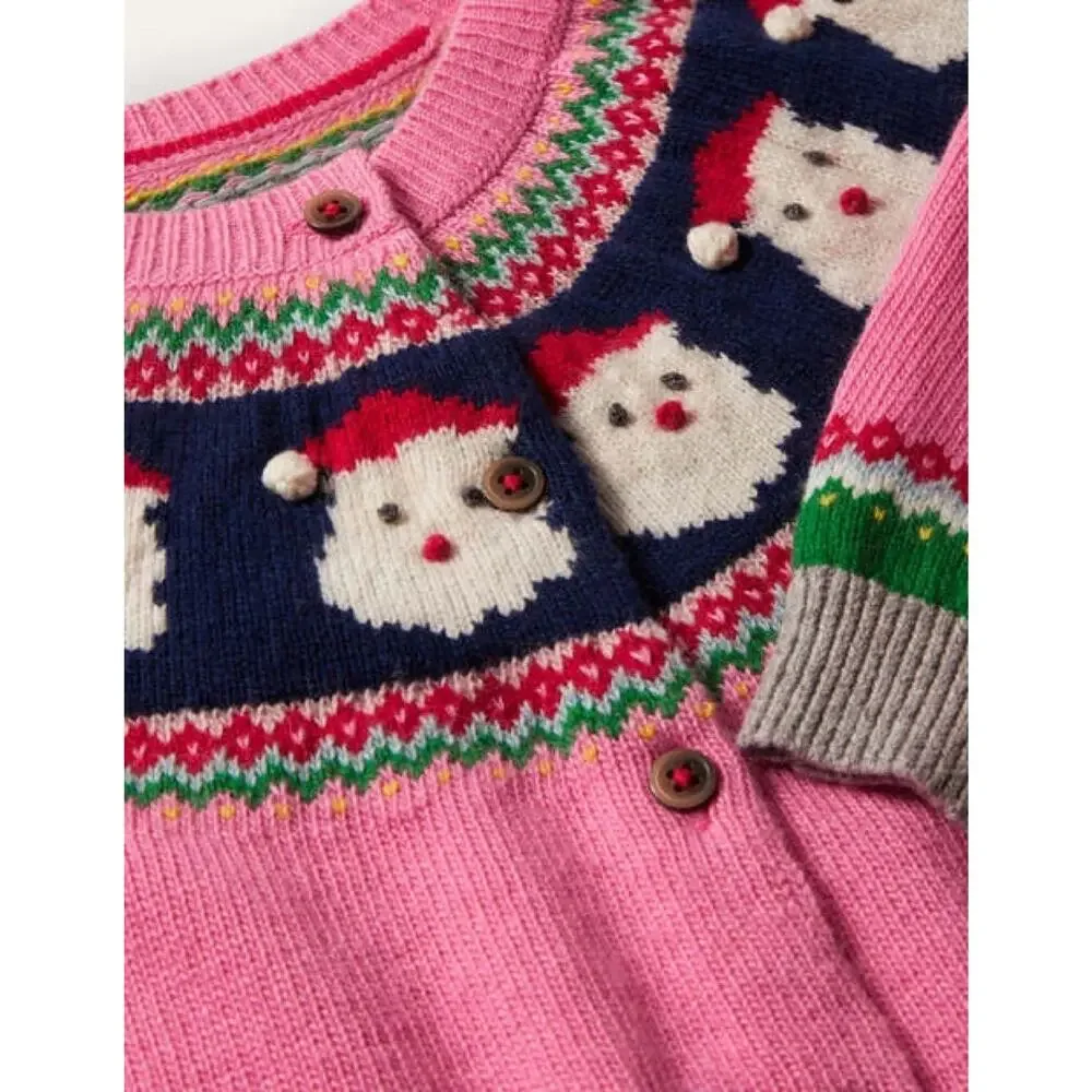 NWT❤️Mini Boden Cosy Fair Cardigan sz8-9Y